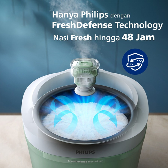 Philips Rice Cooker FreshDefense 3000 Series 1.8 L - HD3210/32 | HD-3210/32